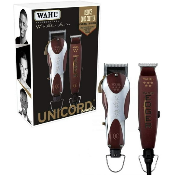 Maquina para cortar cabello Wahl Professional 5-Star Unicord Combo Magic Clip & Razor Edge #8242