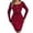 Red, variant on Fall Sweater Dress Women Square Neck Cable Knit Long Sleeve Striped Bodycon Midi Dress Button Detail 1 Pack S-XXL Plus Size Friendly