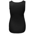 thumbnail image 2 of FashionOutfit Women's Basic Solid Sleeveless Scoop Neck Cotton Ribbed Tank Top, 2 of 3