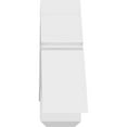 thumbnail image 3 of 48"W x 16"H x 6"D x 6"F, 8/12 Pitch, Davenport Architectural Grade PVC Gable Bracket, 3 of 8
