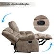 thumbnail image 5 of Bonzy Home Manual Reclining Chair Double Recliner Loveseat Sofa Set Adjustable Backrest Living Room Sets, 5 of 7