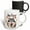 Multicolor, variant on 3drose, Thanksgiving Malamute Dog Loves Thanksgiving Turkey, 11oz Mug