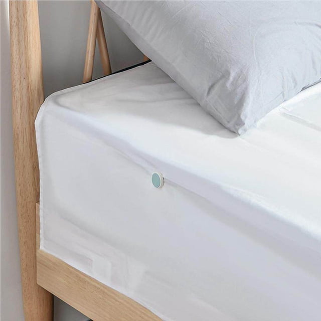 Supports de Draps Ajustables Pinces à Draps Fonction Anti-Course pour Drap Housse de Matelas Support d'Angle Pinces Attaches Sangles Textiles pour la Maison Organiser Violet