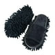 thumbnail image 1 of Zapatillas de trapeador perezosas, zapatos de limpieza desmontables para limpiar el polvo del piso y la suciedad. Negro, 1 of 6
