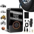 thumbnail image 1 of JIGUOOR Inflador de Llantas Compresor de Aire Portátil con Pantalla Dual, 4000mAH 150PSI Bomba de Llantas Rápida Manómetro de Presión de Inflado de Llantas, Bomba de Aire para Llantas de Auto, Motoci, 1 of 8