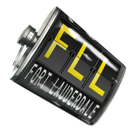 

NEONBLOND Flask FLL Airport Code for Fort Lauderdale