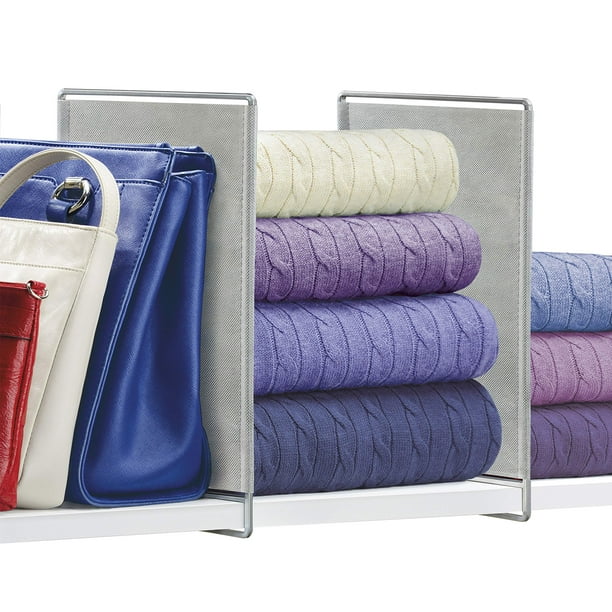 LYNK PROFESSIONAL® HOME™ Divisores de estantes - Organizadores y almacenamiento de armario de ropa blanca - Almacenamiento de ropa blanca - Organización de armario - Organizador de toallas para armari