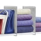 thumbnail image 1 of LYNK PROFESSIONAL® HOME™ Divisores de estantes - Organizadores y almacenamiento de armario de ropa blanca - Almacenamiento de ropa blanca - Organización de armario - Organizador de toallas para armari, 1 of 5