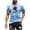 Light Blue, variant on Men Short Sleeve Button down Casual Mens Tshirts Cotton Vneck Summer Shirts for Teens Cheap Shirts for Men Casual Button-Downs Shop now