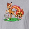 thumbnail image 3 of Bambi - Too Cute - Juniors Cropped Cotton Blend T-Shirt, 3 of 5