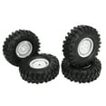 thumbnail image 3 of Uds neumáticos para vehículos todoterreno RC ruedas y neumáticos universales de goma RC de 1,9 pulgadas para vehículos todoterreno RC coche de escalada, 3 of 8