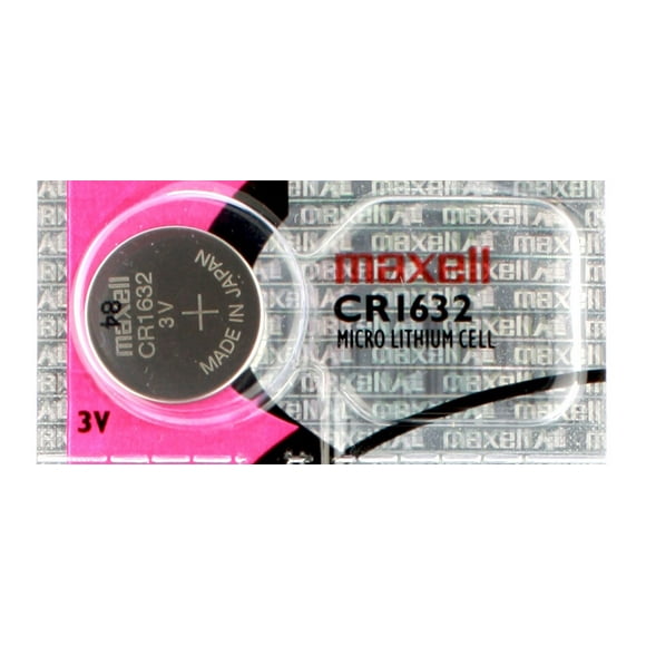 1 x Maxell CR1632 Batteries, Lithium Battery 1632