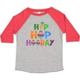 thumbnail image 3 of Inktastic Easter Hip Hop Hooray with Eggs and Carrot Boys or Girls Toddler T-Shirt, 3 of 5