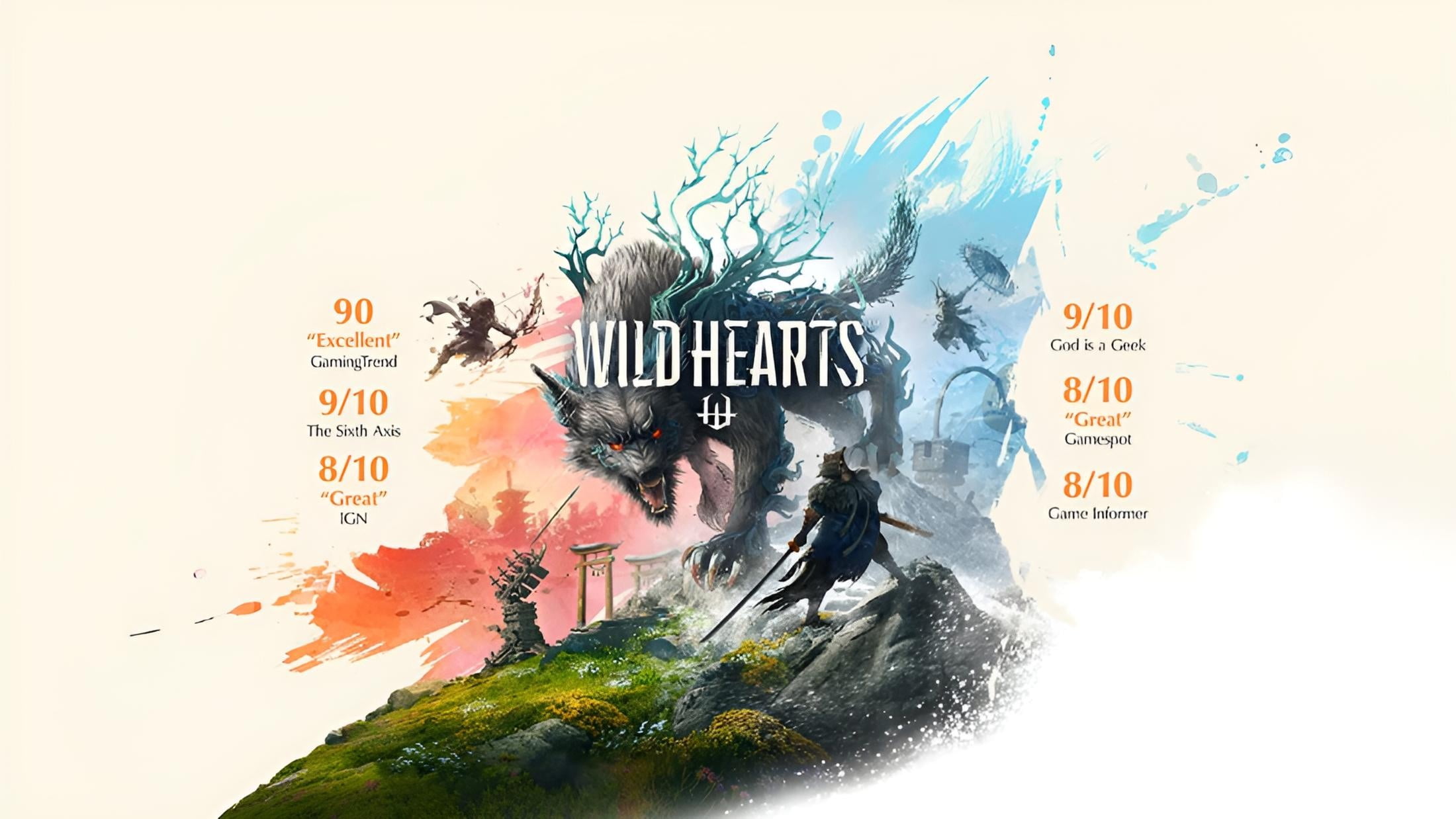 【オマケ付】【ps5】【新品未開封】WILD HEARTS Wild Hearts - Standard Edition PS5 Pre-order with Exclusive