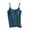 Green, variant on Staron Women's Camisole Tank Top with Built-in Bra Adjustable Strapless Yoga Sports Bra Round Neck Sleeveless Casual Comfy Stretchy Sequin, Brown 3XL