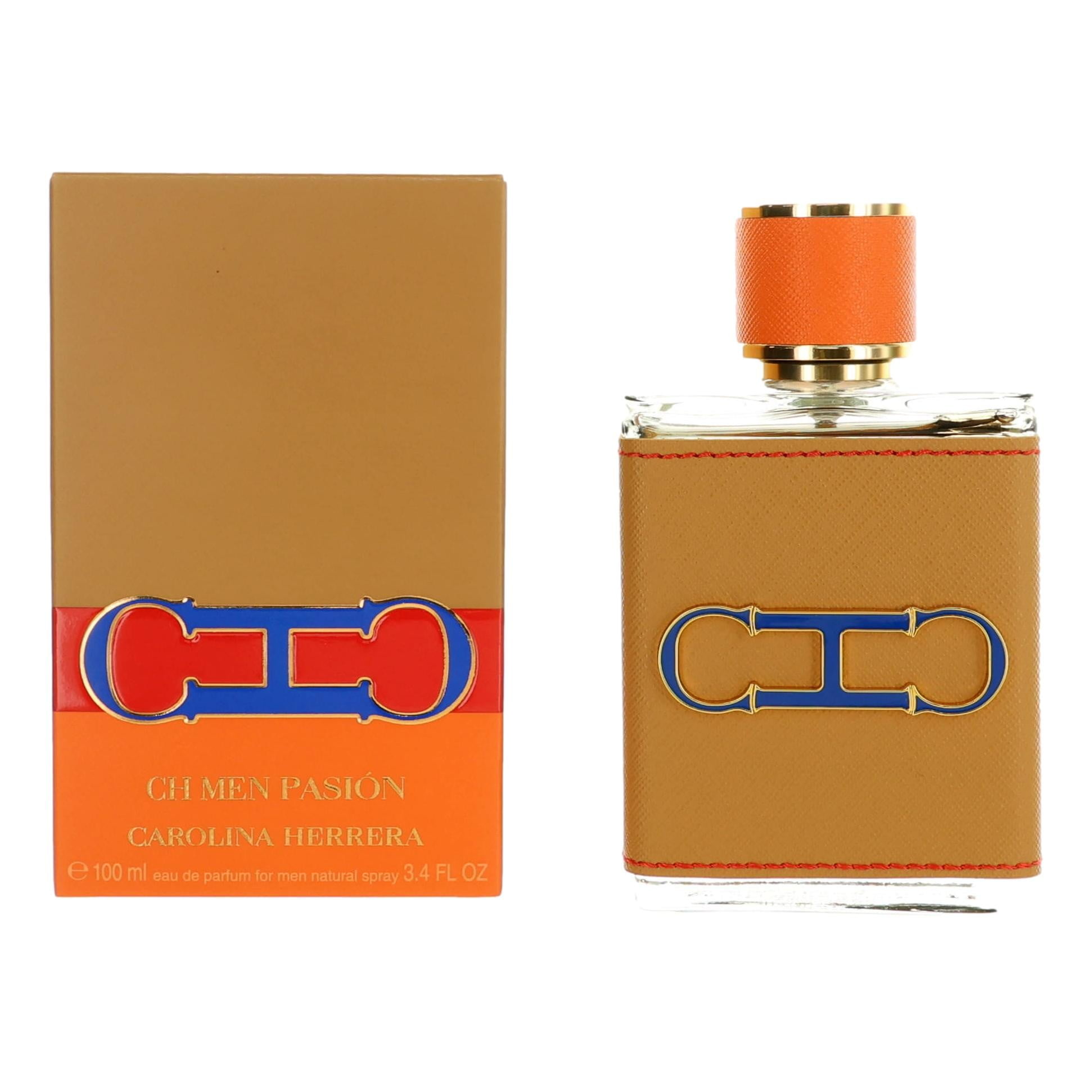Carolina Herrera CH Eau De Toilette Spray 100ml for Men, Exotic
