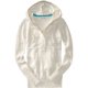 thumbnail image 1 of Aeropostale suéter con capucha de 2 bolsillos para mujer, blanco, mediano, 1 of 1