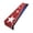 13"×59", variant on Red Background White Star 4th of July Table Runner Polyester Independence Day Dining Decor Gift for Home Hosts