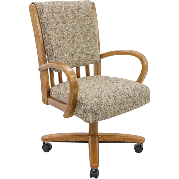 Chromcraft Chairs, Swivel Tilt Kitchen Chairs, Classic Ultra Comfort Chairs with Memory Foam for Kitchen, Livinroom