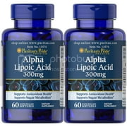 Puritan's Pride Alpha Lipoic Acid 300 mg (2 PACK)