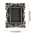 thumbnail image 3 of 1Pc Gothic Frames, Halloween Wall Decor, Frame Wall Art, Resin Spooky 3D Sculptures, Home Decor for Wall Hanging & Tabletop Display - 3''x3.8'', 3 of 6