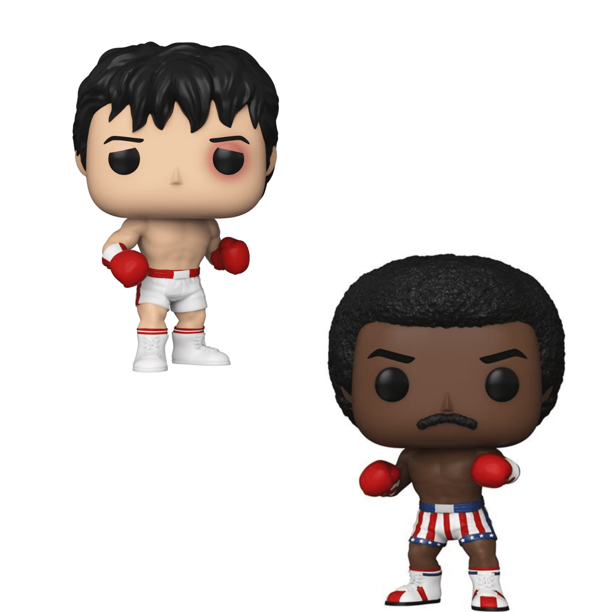 Funko Pop! ロッキー・バルボア & アポロ・クリード セット Figurka Apollo Creed z serii 45 rocznica Rocky Balboa
