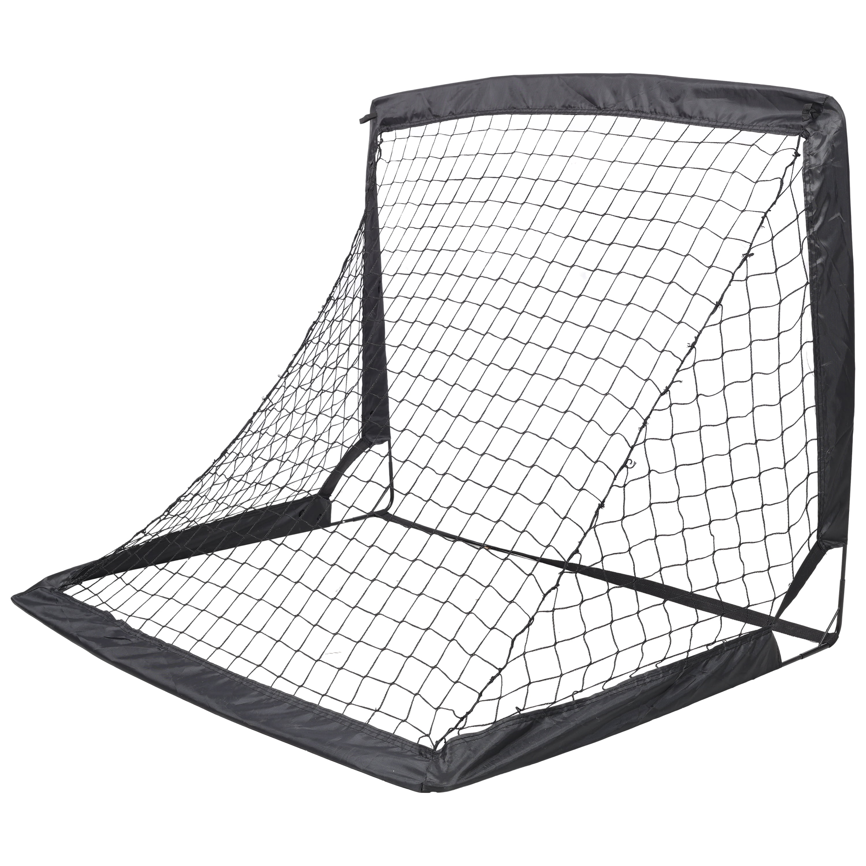 2 Pack Pop Up Soccer Goals, Foldable Portable Soccer Nets with Carry Bag & Ground Stakes, for Kids Youth Adults Backyard Play and Soccer Training