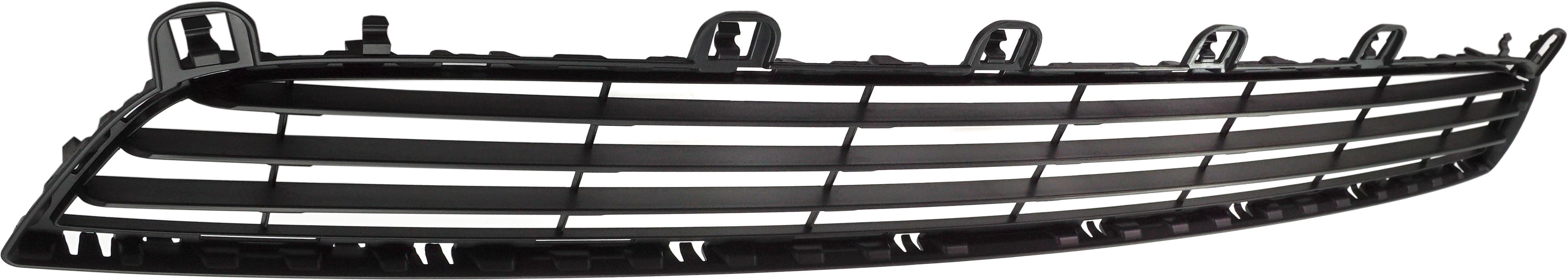 Bumper Grille Compatible With 2014-2018 BMW X5 Front, Center, Lower Textured Black