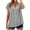 Light Gray#02, variant on Womens Striped Tunic Tops Button Front Shirts Split V Neck Short Sleeve Blouses Loose Fit Business Casual XXL&Light Purple#02