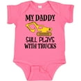 thumbnail image 3 of Inktastic Construction Daddy Still Plays with Trucks Boys or Girls Baby Bodysuit, 3 of 5