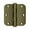 Antique Brass, variant on 3.5" x 5/8R Solid Brass Hinge 2/pk - Polished Brass