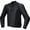 Black/Black, variant on Alpinestars Faster v3 Airflow Leather Men's Street Motorcycle Jackets - Black / 48