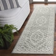 thumbnail image 2 of SAFAVIEH Ebony Aiden Bordered Runner Rug, Ivory/Grey, 2'3" x 9', 2 of 7