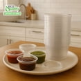 thumbnail image 7 of [200 PACK] 3.25 Ounce Clear Plastic Disposable Portion Cups with Lids, Jello Shot, Souffle Cups, Condiments, Sampling Cups, Complements, To Go by EcoQuality, 7 of 7