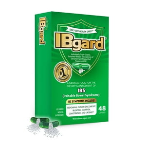 IBgard Gut Health Supplement, Peppermint Oil Capsules for Abdominal Comfort, 48 Capsules (Packaging May Vary)