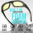 thumbnail image 5 of Bikershades Motorcycle Riding Glasses Foam Padded Mens, 5 of 6