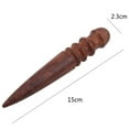 thumbnail image 4 of 1Pcs Wood Slicker Burnishing Rod For Leather Edges Tool Diy Leather Craft Tools, 4 of 6