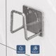 thumbnail image 5 of 2 piezas de soporte para esponja de fregadero de cocina, accesorios de acero inoxidable, marco de esponja impermeable, rejilla de drenaje para fregadero pegajosa sin perforaciones, 5 of 8