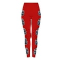 thumbnail image 6 of Gamivast Christmas Leggings for Women Plus Size Comfortable Slim Fitted High Waisted Santa Graphic Yoga Leggings Tummy Control Pull on Legging 3Xl Holiday Outfits, 6 of 6