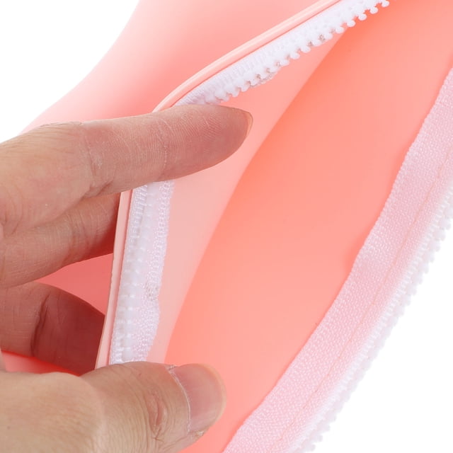 CATIEBYE Para Gafas De Silicona Rosa Con De Cremallera Para Protección Y Almacenamiento En Viaje