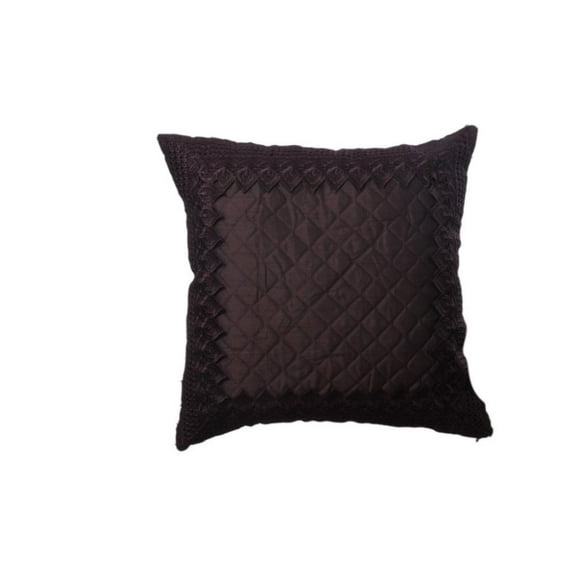 Dark Chocolate Color Cushion Cover
