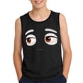 thumbnail image 1 of Camisola de Niños Pequeños 3-15 Años sin Mangas Tela Suave Impresión Gradiente para el Uso Casual Y Ocasiones Especiales, 1 of 8