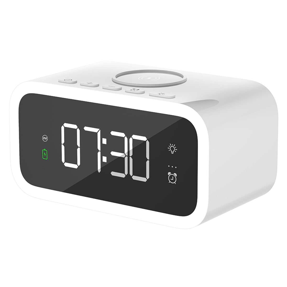 vloeistof extase Pakistaans SchSin Electronic Digital Alarm Clock with Wireless Charger and USB  Charging Port 3 Alarm - Walmart.com