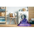 thumbnail image 2 of Ahgly Tapis de Zone Carré Transitionnel Lavable en Machine, 4 Pieds Carré, 2 of 7