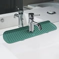 thumbnail image 6 of 1pcs Silicone Faucet Mat Splash Guard Water Catcher Protector Bathroom Balcony Kitchen Sink Countertop Drip Catcher Tray Tools, 6 of 9