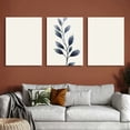 thumbnail image 5 of Framed 3 Piece Blue Eucalyptus Print Sets Wall Art Blue Wall Art Prints Botanical Print Modern Minimalist Artwork Wall Art Picture For Living Room Home Bedroom Gift Idea3 12*16inch*3pcs, 5 of 6