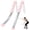 Pink, variant on Upgrade Weighted Ropeless Battle Ropes, 2PCS Cordless Battle Rope for Home Gym, HIIT, Strength, Quiet Portable Training Rope, Workout Ropes Versatile Fitness Equipment for Men Women (Grey)