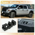 thumbnail image 2 of Interruptor de ventana eléctrica del lado del conductor delantero izquierdo Unique Bargains, control de ventana, No.FL3Z14529CA para Ford Expedition F-150 Negro, 2 of 7