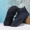thumbnail image 1 of Rubber Jogging Sneakers Non-Slip Breathable High Ankle Boots for Outdoor Walking, 1 of 8