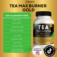 thumbnail image 2 of GREENVIFY Tea Max Burn Burner Gold - Green Tea & Green Coffee Bean Supplement for Metabolism Support and Natural Energy, 2 of 5